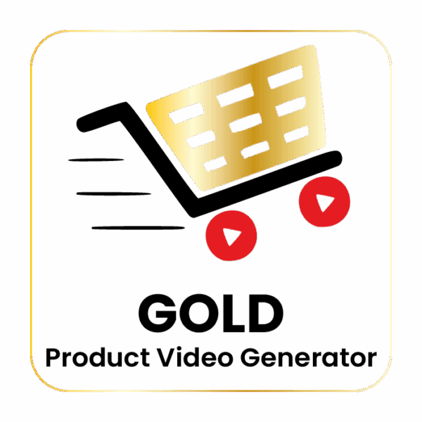 Product Video Generator Abonnement-gold-Video automatique e-commerce
